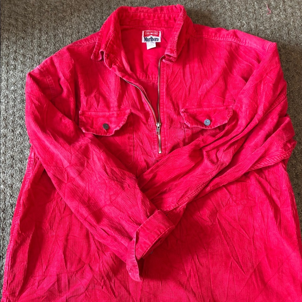 Vintage Marlboro corduroy pullover
